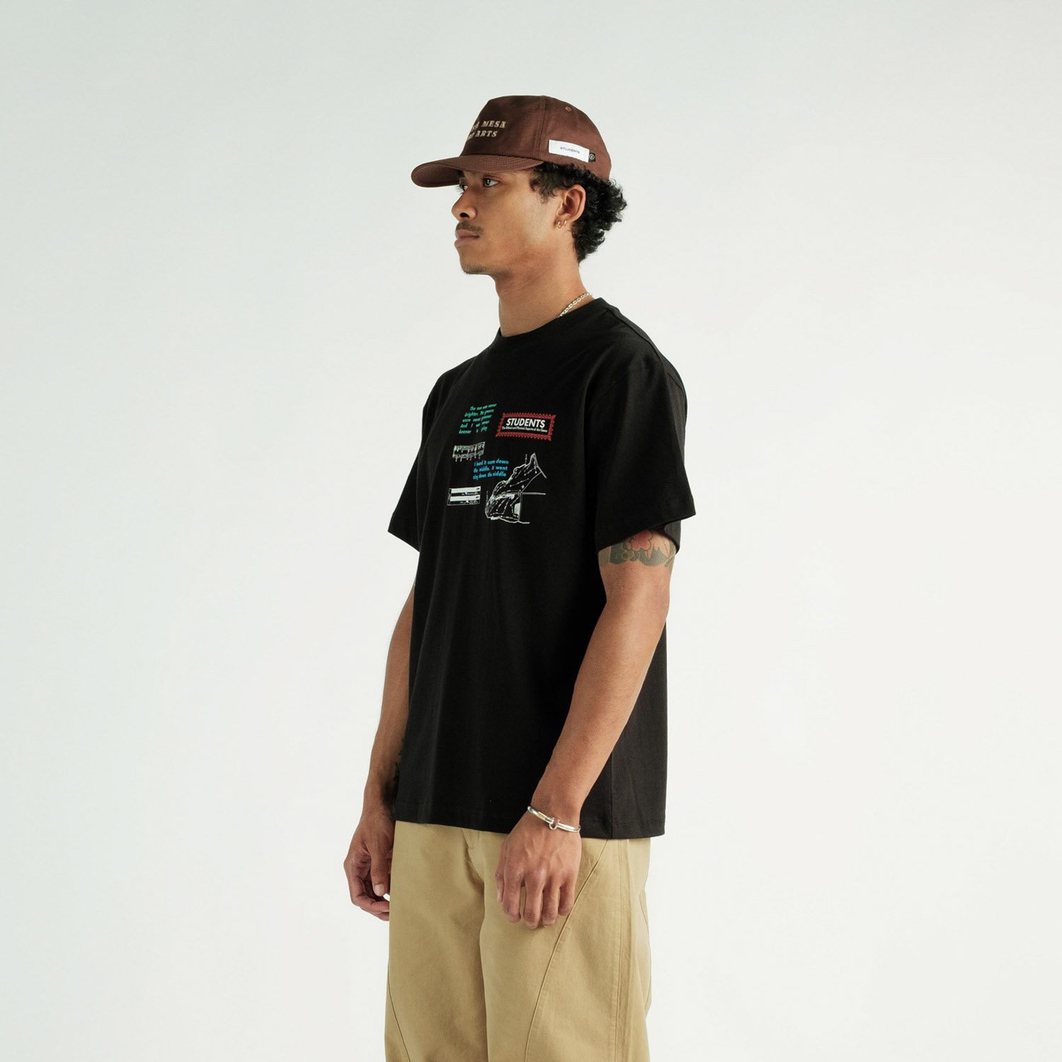 Golf Theory S/S T-Shirt Svart Students Golf Golf Theory S/S T-Shirt Svart Students Golf