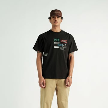 Golf Theory S/S T-Shirt Svart Students Golf