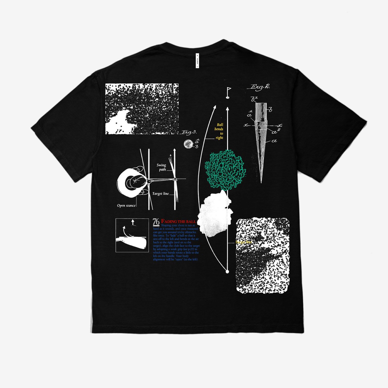 Golf Theory S/S T-Shirt Svart Students Golf Golf Theory S/S T-Shirt Svart Students Golf