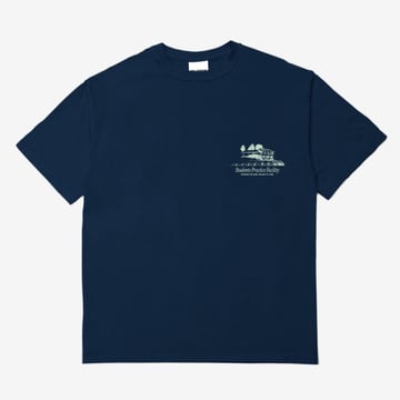 Practice Facility S/S T-Shirt Blå Students Golf