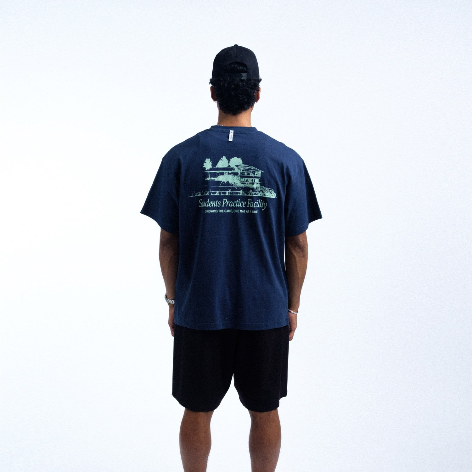 Practice Facility S/S T-Shirt Blå Students Golf Practice Facility S/S T-Shirt Blå Students Golf