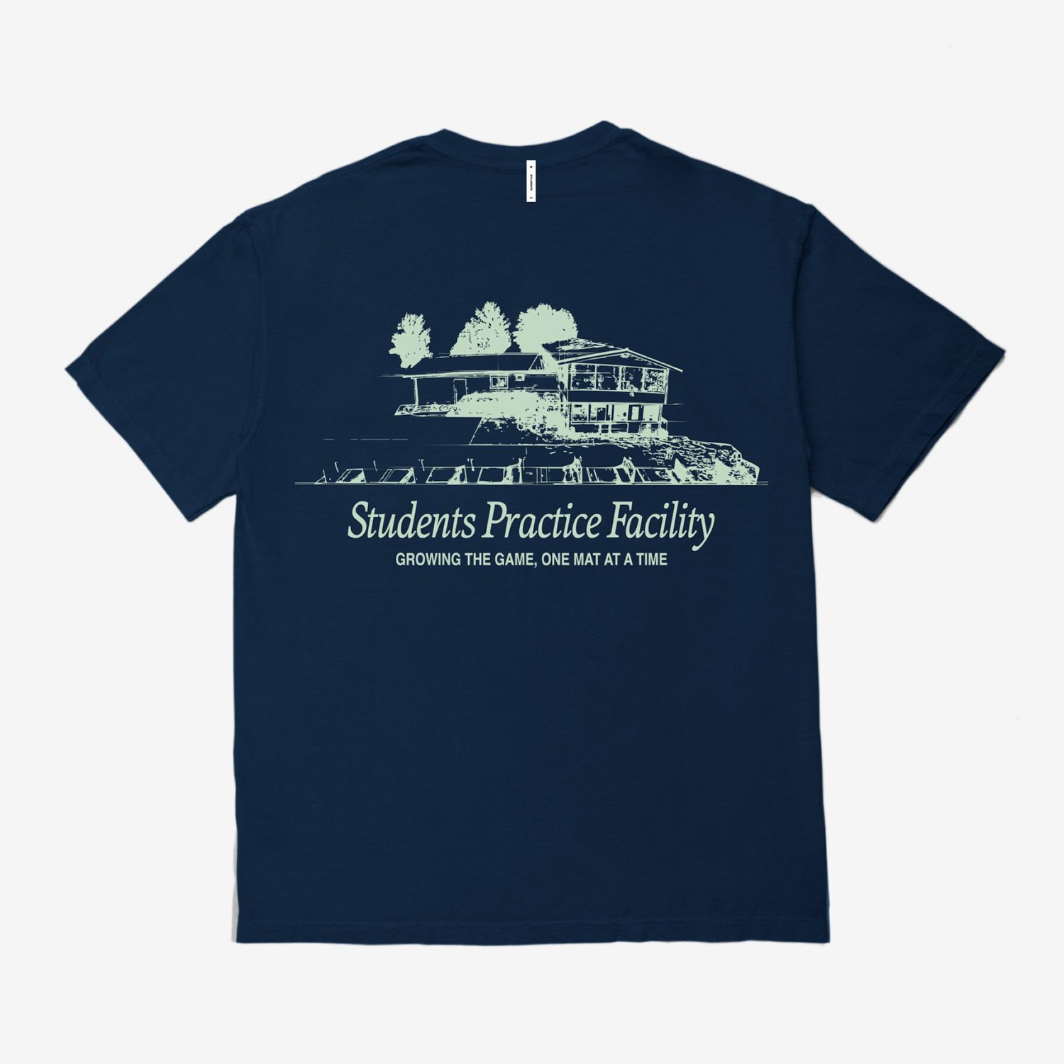 Practice Facility S/S T-Shirt Blå Students Golf Practice Facility S/S T-Shirt Blå Students Golf