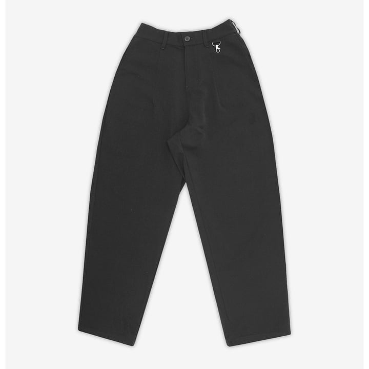 Calculus Baggy Pleated Pants Svart Students Golf