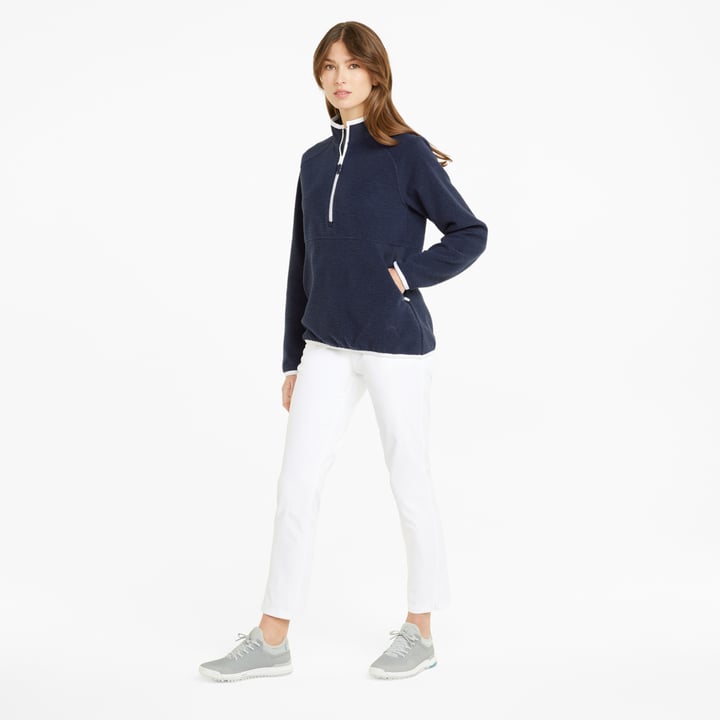 W Sherpa 1/4 Zip Weiß Puma