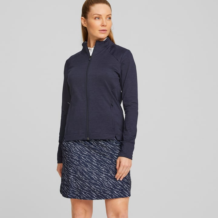 W Cloudspun Heather Full Zip Puma