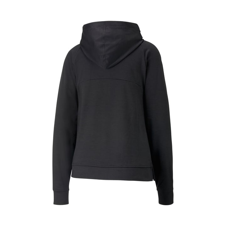 W Hooded Cloudspun 1/4 Zip Grå Puma