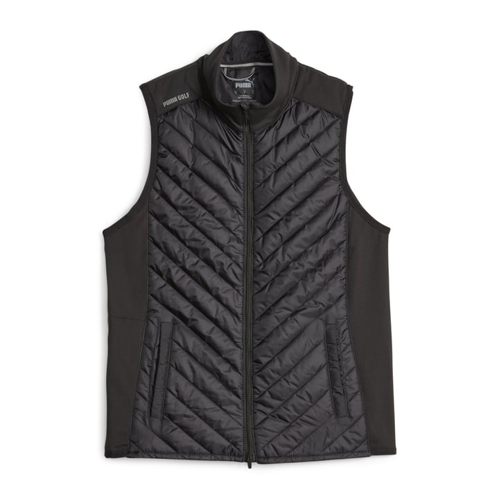 W Frost Quilted Vest Black Puma