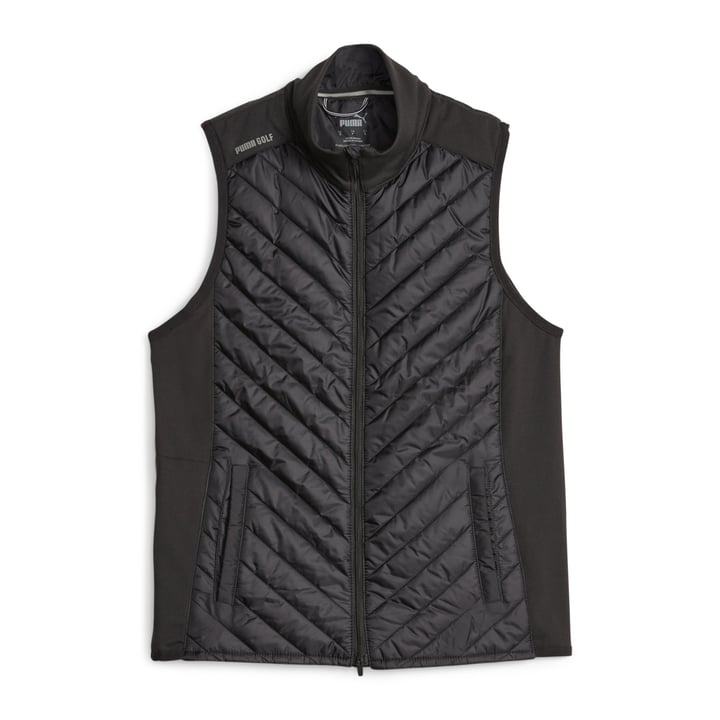 W Frost Quilted Vest Schwarz Puma