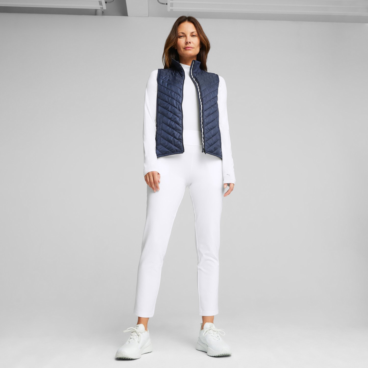 W Frost Quilted Vest Puma