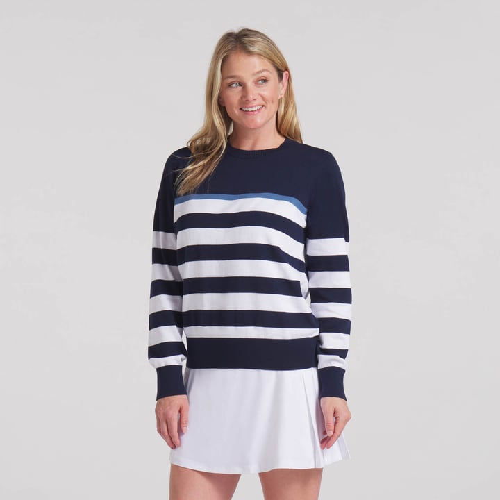 W Resort Stripe Sweater Puma W Resort Stripe Sweater Puma