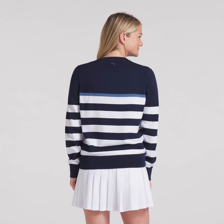 W Resort Stripe Sweater Puma W Resort Stripe Sweater Puma