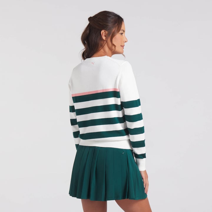 W Resort Stripe Sweater Puma W Resort Stripe Sweater Puma