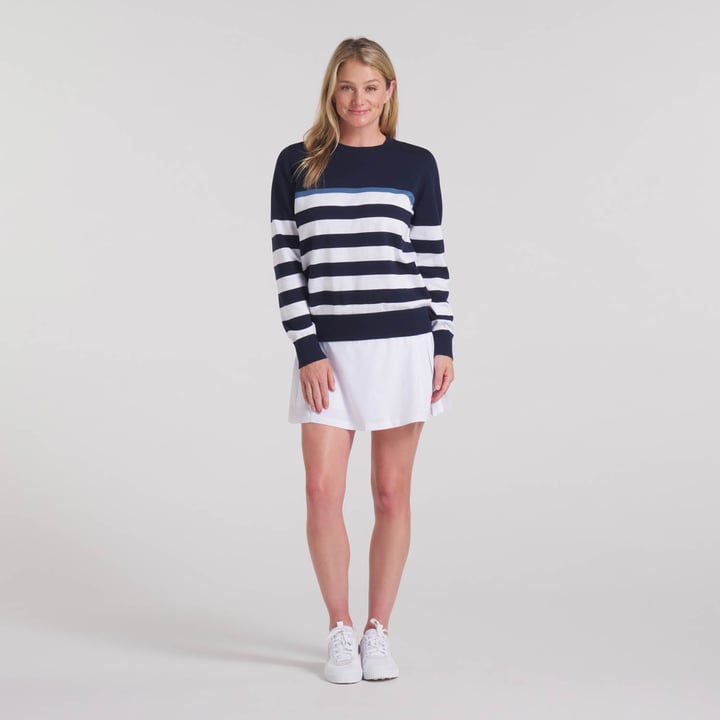 W Resort Stripe Sweater Puma W Resort Stripe Sweater Puma