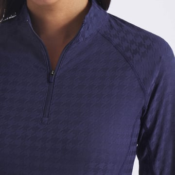 W Houndstooth 1/4 Zip Puma