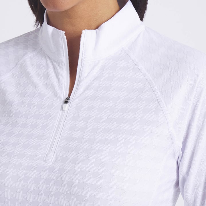 W Houndstooth 1/4 Zip Puma