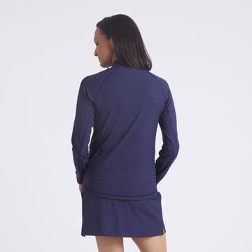 W Houndstooth 1/4 Zip Puma