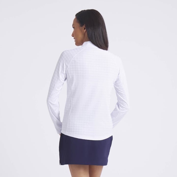 W Houndstooth 1/4 Zip Puma