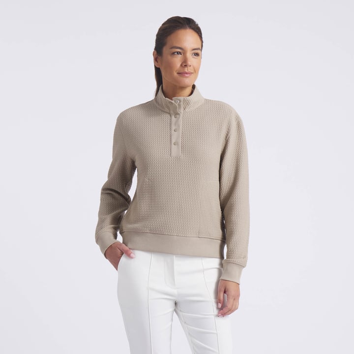 W Boulder 1/2 Snap Pullover Puma