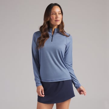 W Uv Birdseye 1/4 Zip Puma