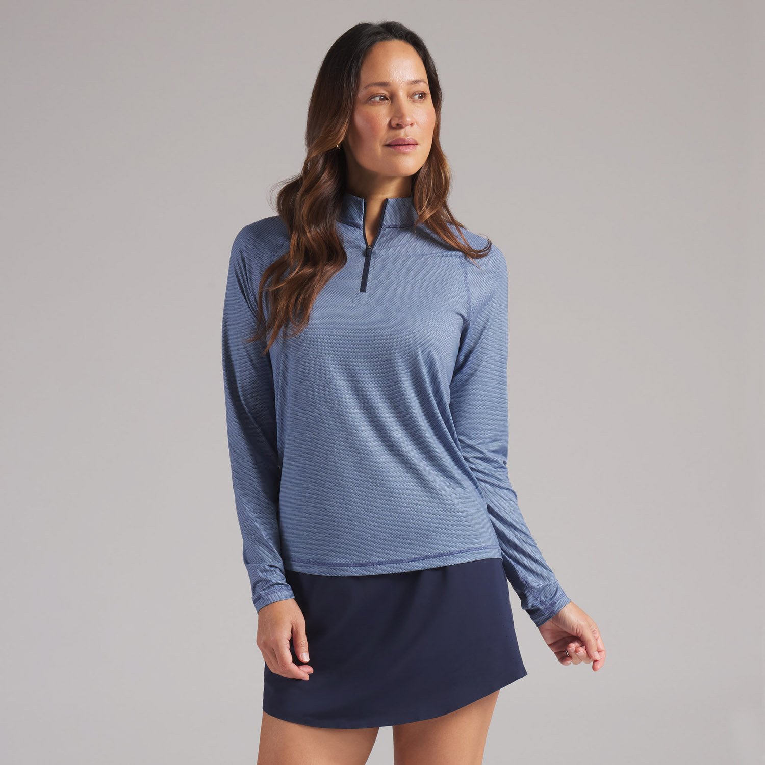 W Uv Birdseye 1/4 Zip Puma W Uv Birdseye 1/4 Zip Puma