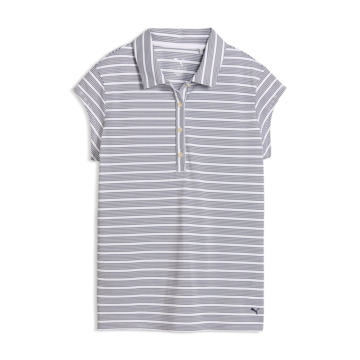 W Pique Yd Stripe Cap Sleeve Puma