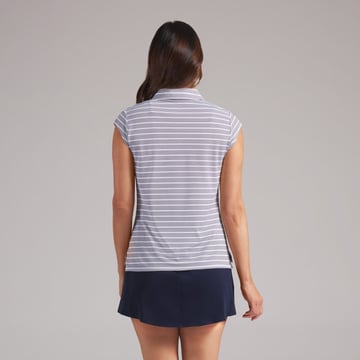 W Pique Yd Stripe Cap Sleeve Puma