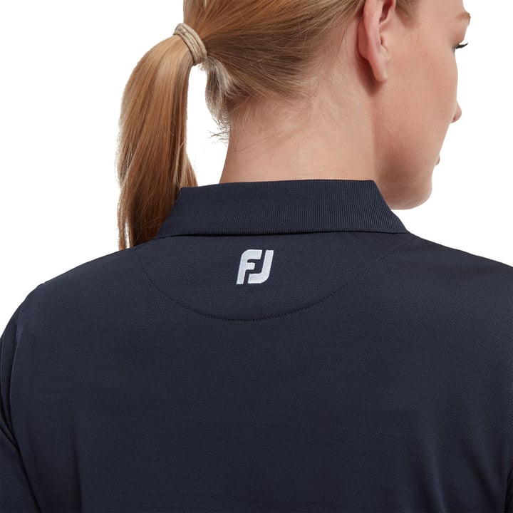 Stretch Pique Solid Blå FootJoy Stretch Pique Solid Blå FootJoy
