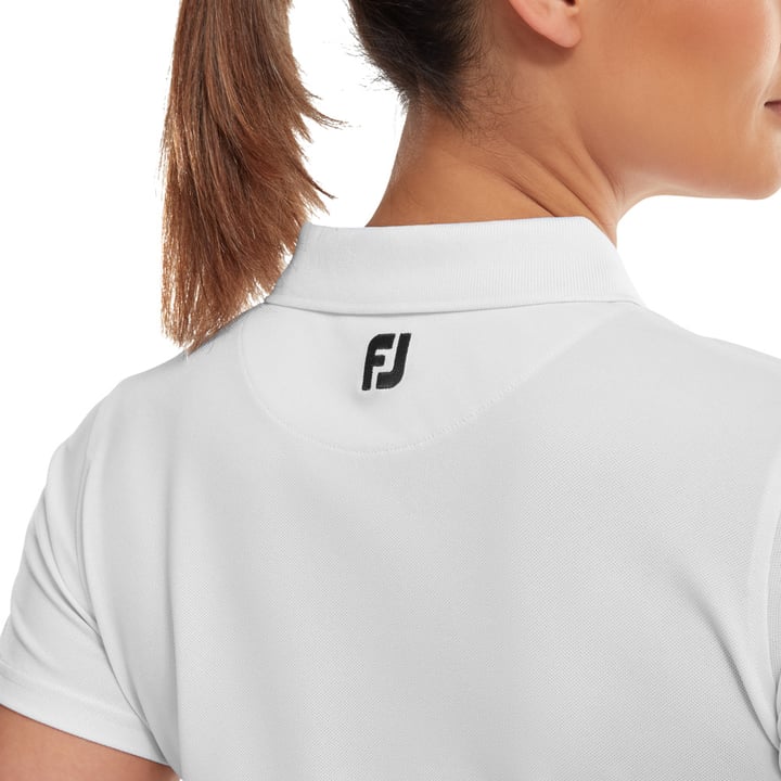 Stretch Pique Solid Vit FootJoy Stretch Pique Solid Vit FootJoy