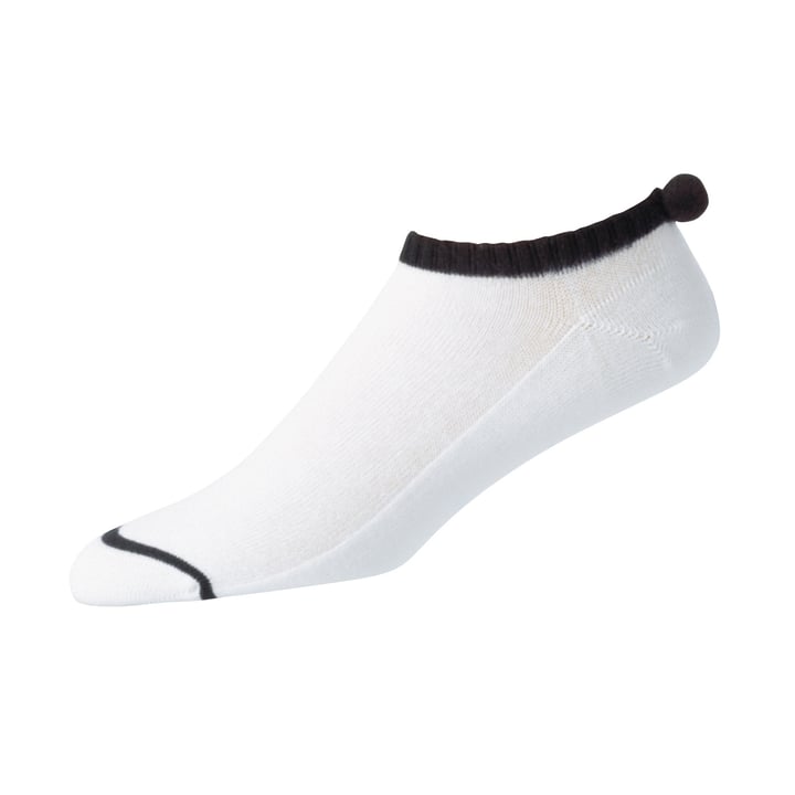 ProDry Lightweight Pom Pom White Black FootJoy