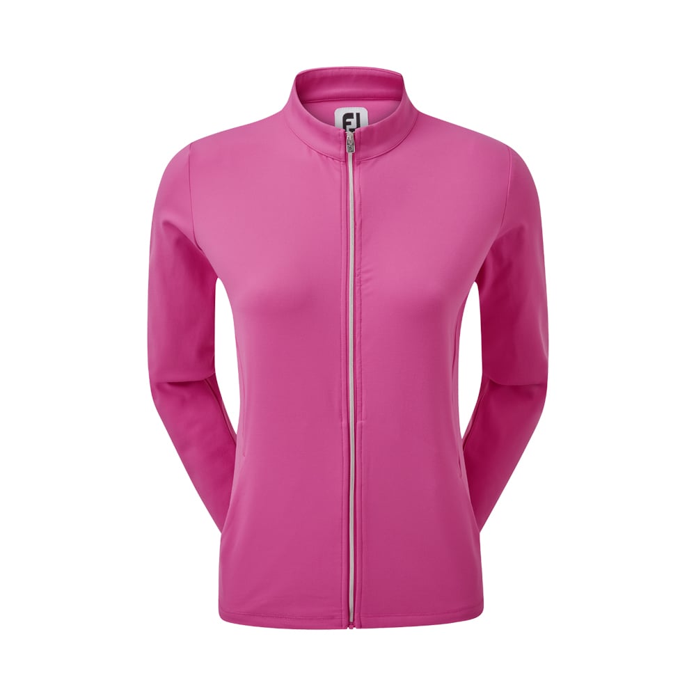 Full-Zip Midlayer Lyserød