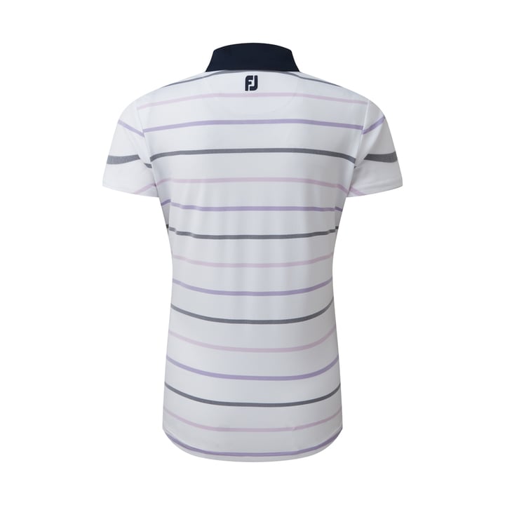 Cap Sleeve Birdseye Stripe FootJoy