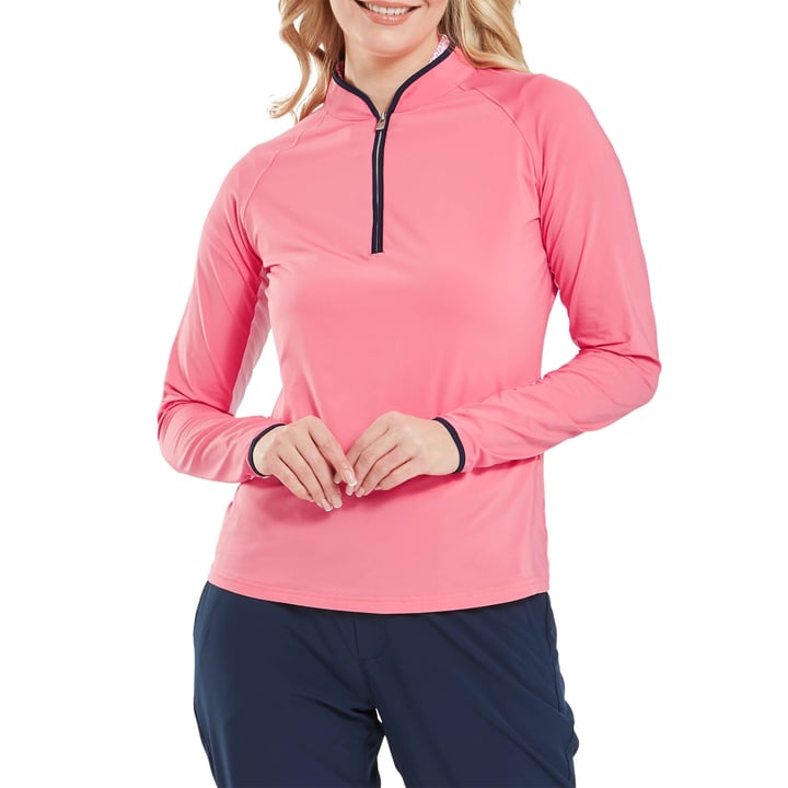 1/4 Zip Ls Sun Protection Shirt FootJoy