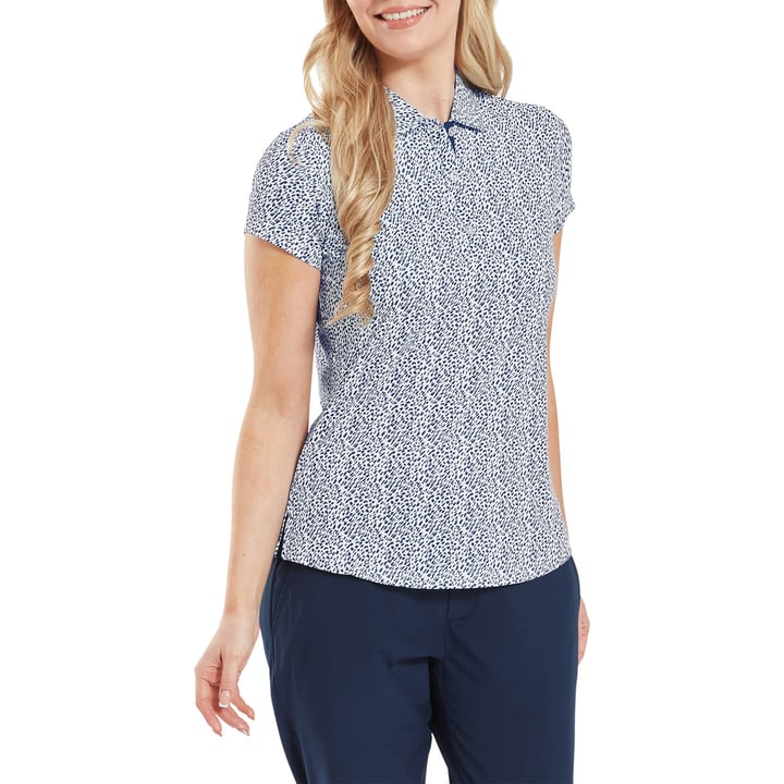 Animal Print Cap Sleeve Lisle FootJoy