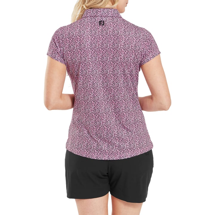 Animal Print Cap Sleeve Lisle FootJoy