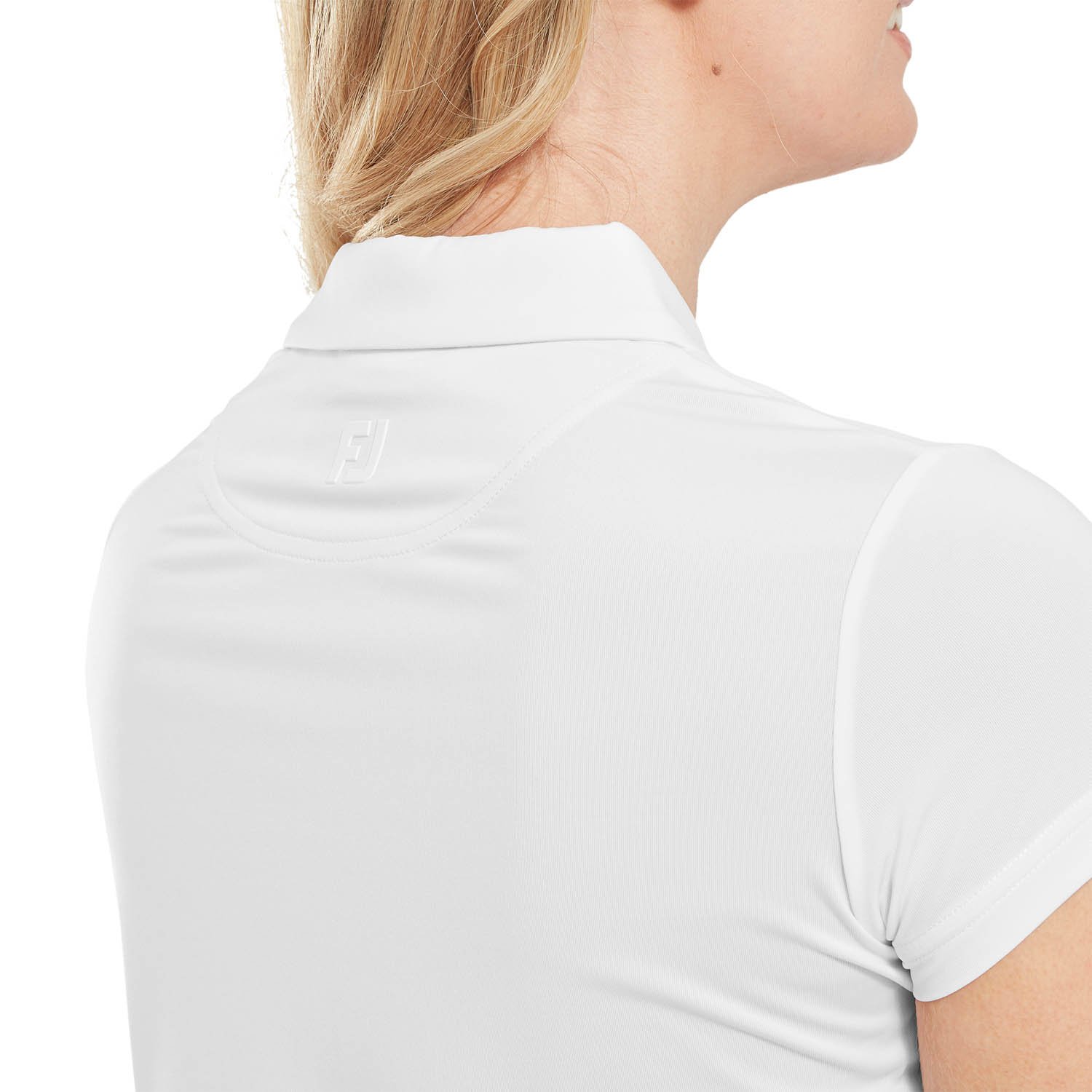 Cap Sleeve Lisle Vit FootJoy