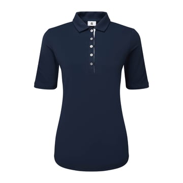 Half Sleeve Ruched Lisle Sininen FootJoy