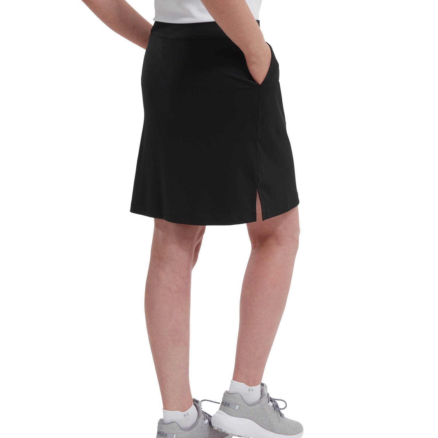 Interlock Skort - Long Svart FootJoy