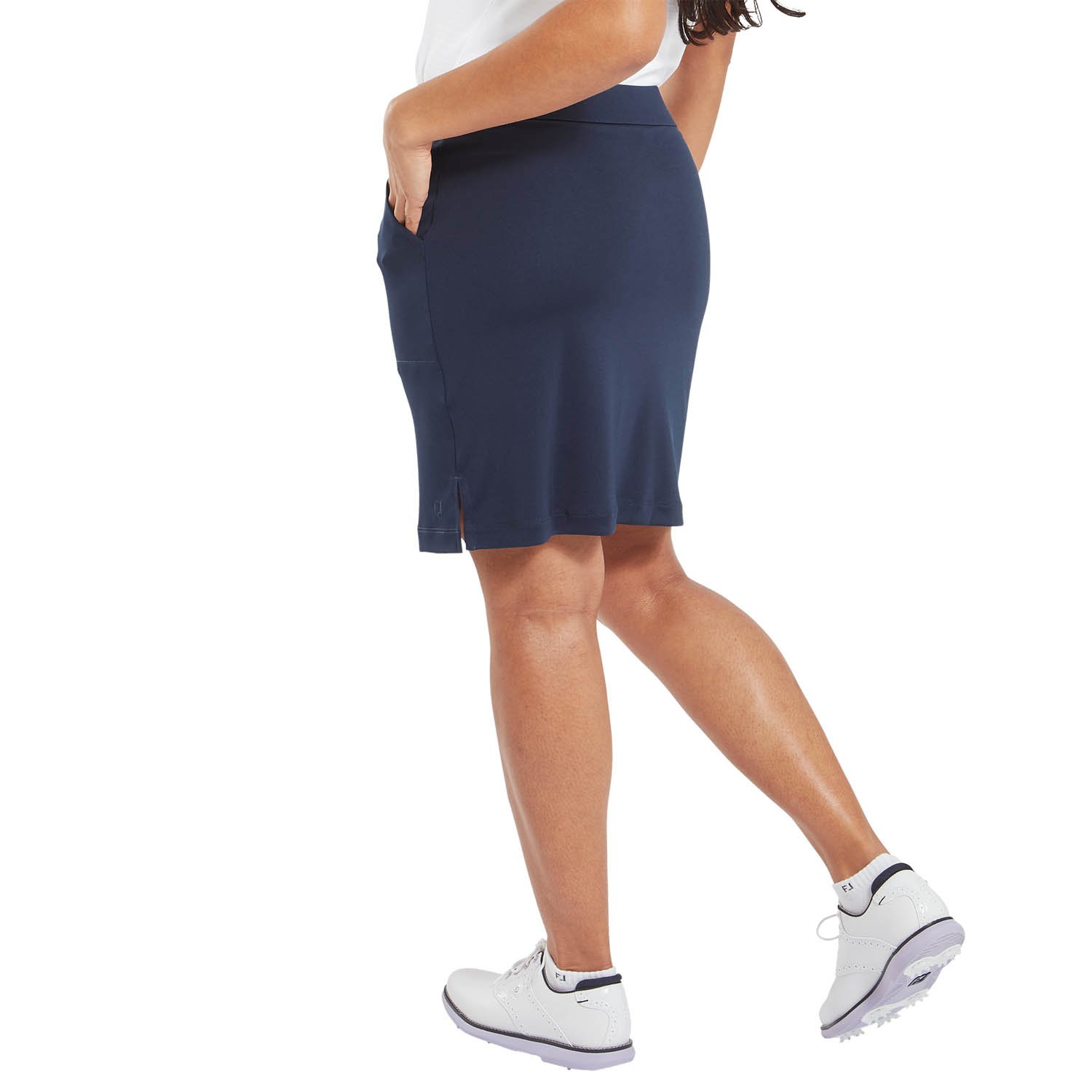 Interlock Skort - Long Blå FootJoy