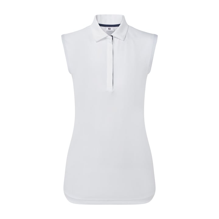 Sleeveless Lisle Weiß FootJoy