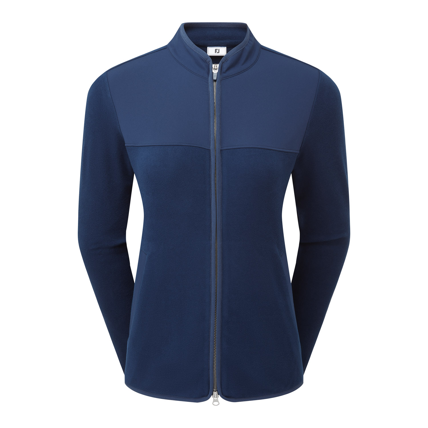 Microfleece Full-Zip Midlayer Blau
