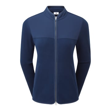 Microfleece Full-Zip Midlayer Blå FootJoy
