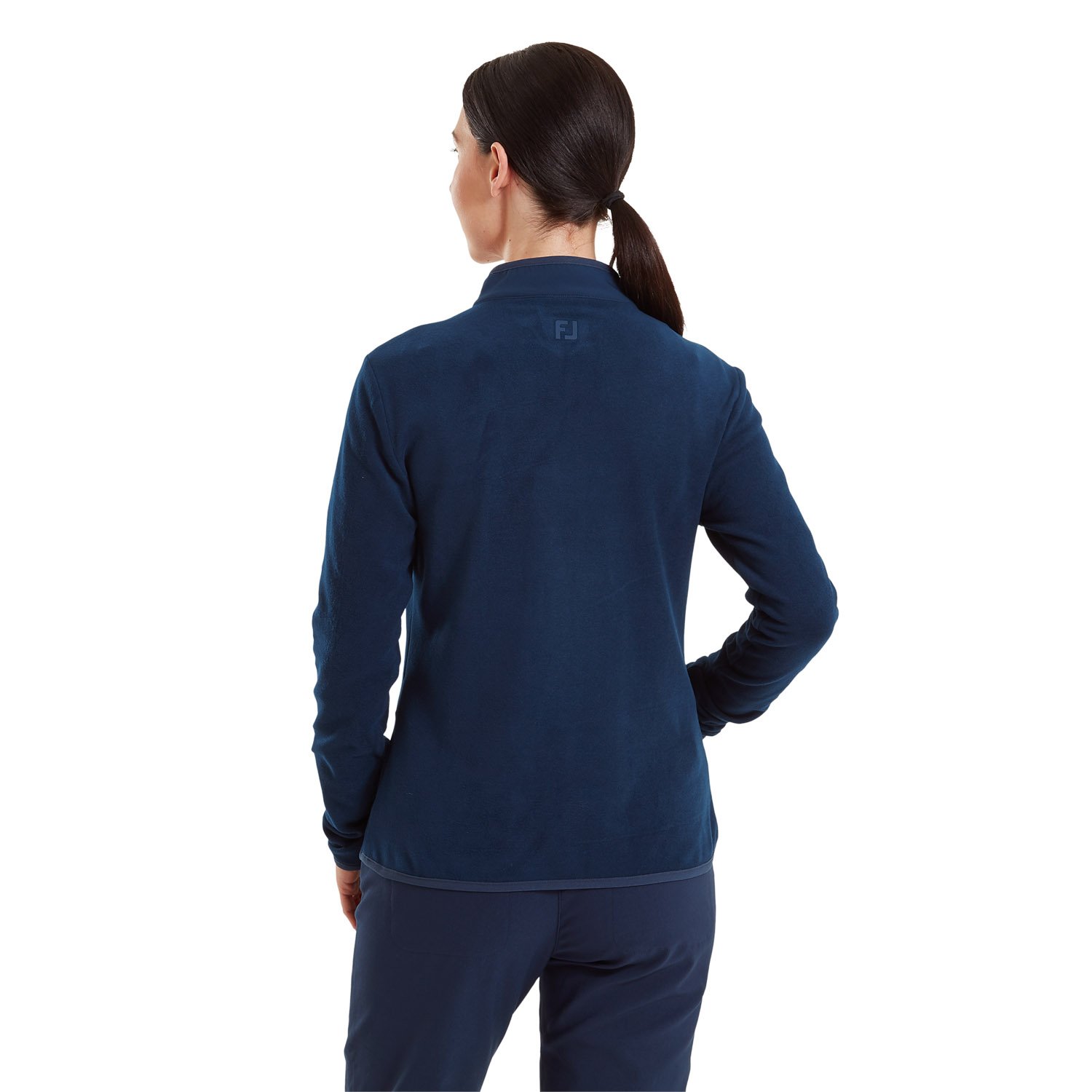 Microfleece Full-Zip Midlayer Blå FootJoy Microfleece Full-Zip Midlayer Blå FootJoy