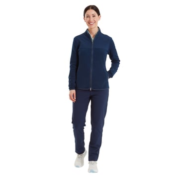 Microfleece Full-Zip Midlayer Blå FootJoy