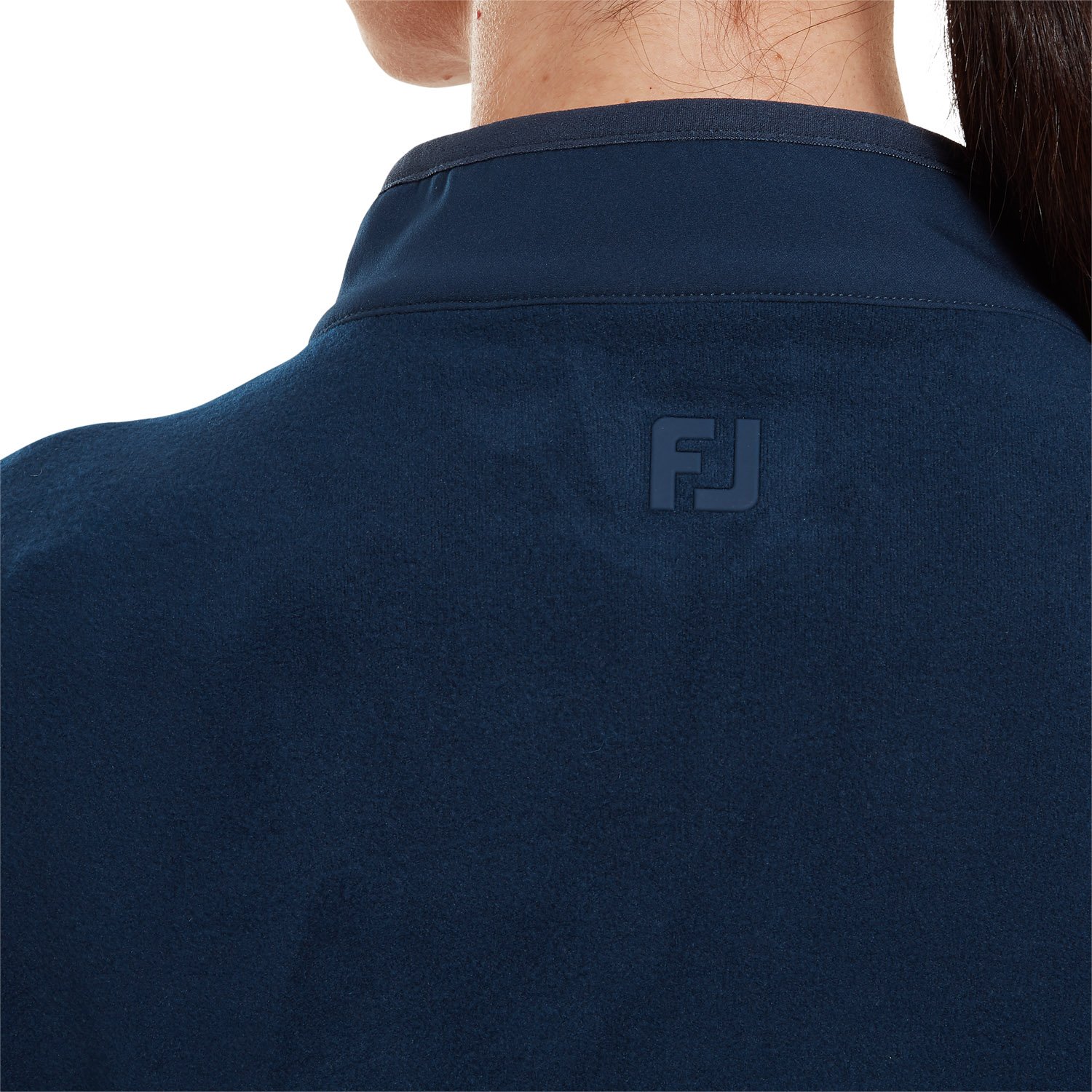 Microfleece Full-Zip Midlayer Blå FootJoy Microfleece Full-Zip Midlayer Blå FootJoy