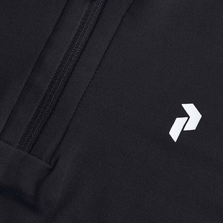 W Turf Zip Ss Schwarz Peak Performance