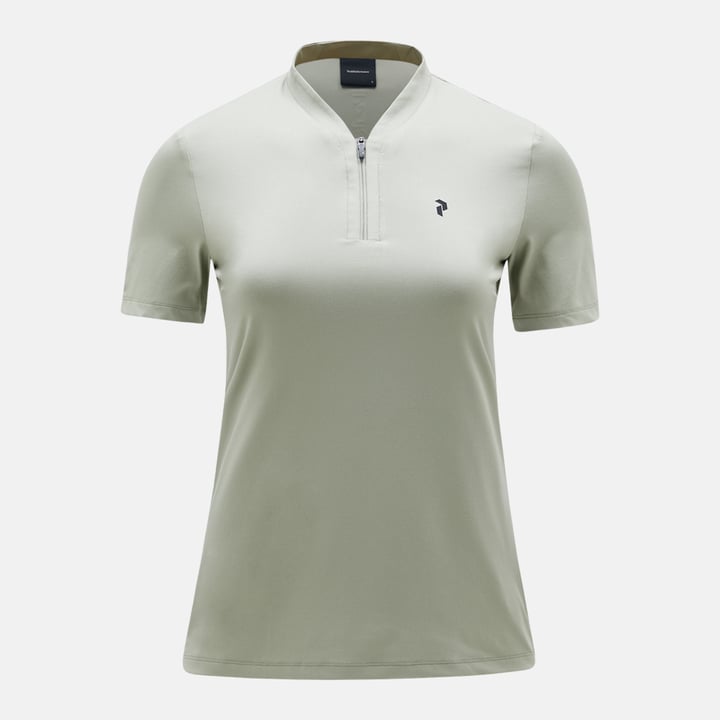 W Turf Zip Ss Top Peak Performance