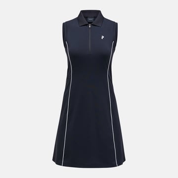 W Pique Dress Sort Peak Performance