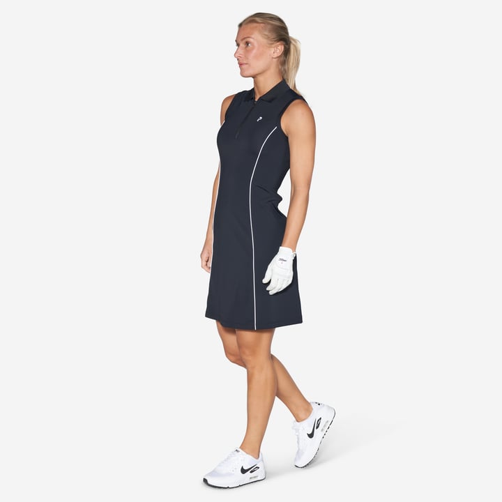 W Pique Dress Sort Peak Performance