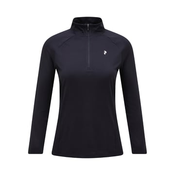 W Half Zip Baselayer Musta Peak Performance