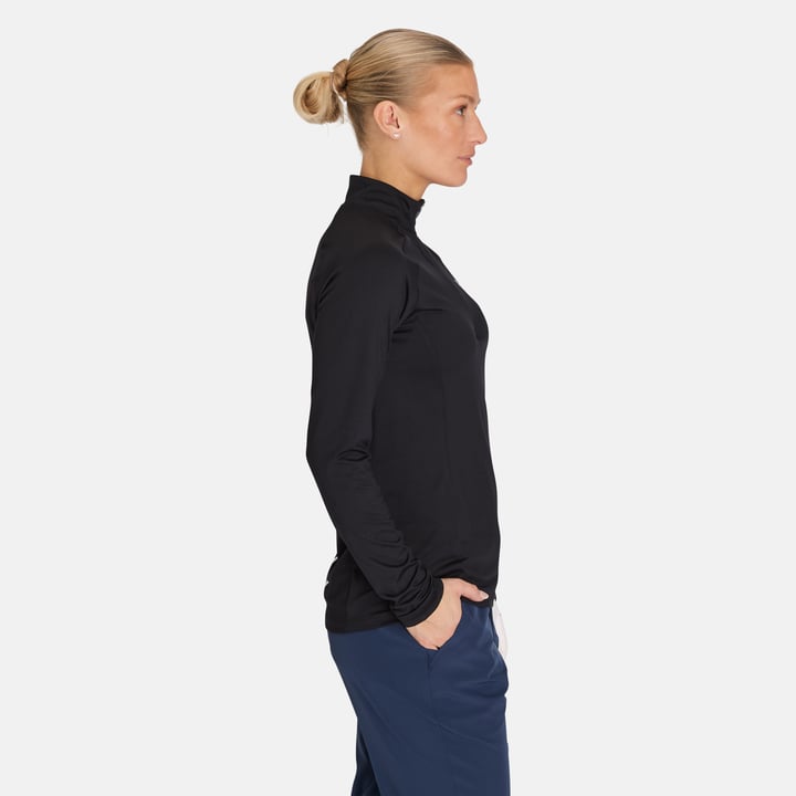 W Half Zip Baselayer Musta Peak Performance